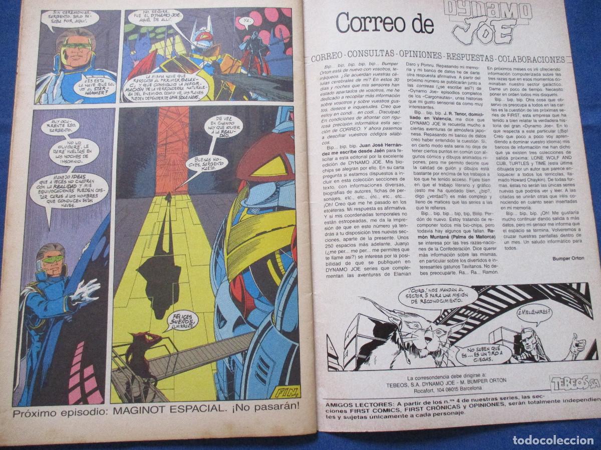 C&oacute;mics: FIRST COMICS / DYNAMO JOE N.&ordm; 3 &middot; TEBEOS S.A. 1988 EDICIONES B - Foto 7