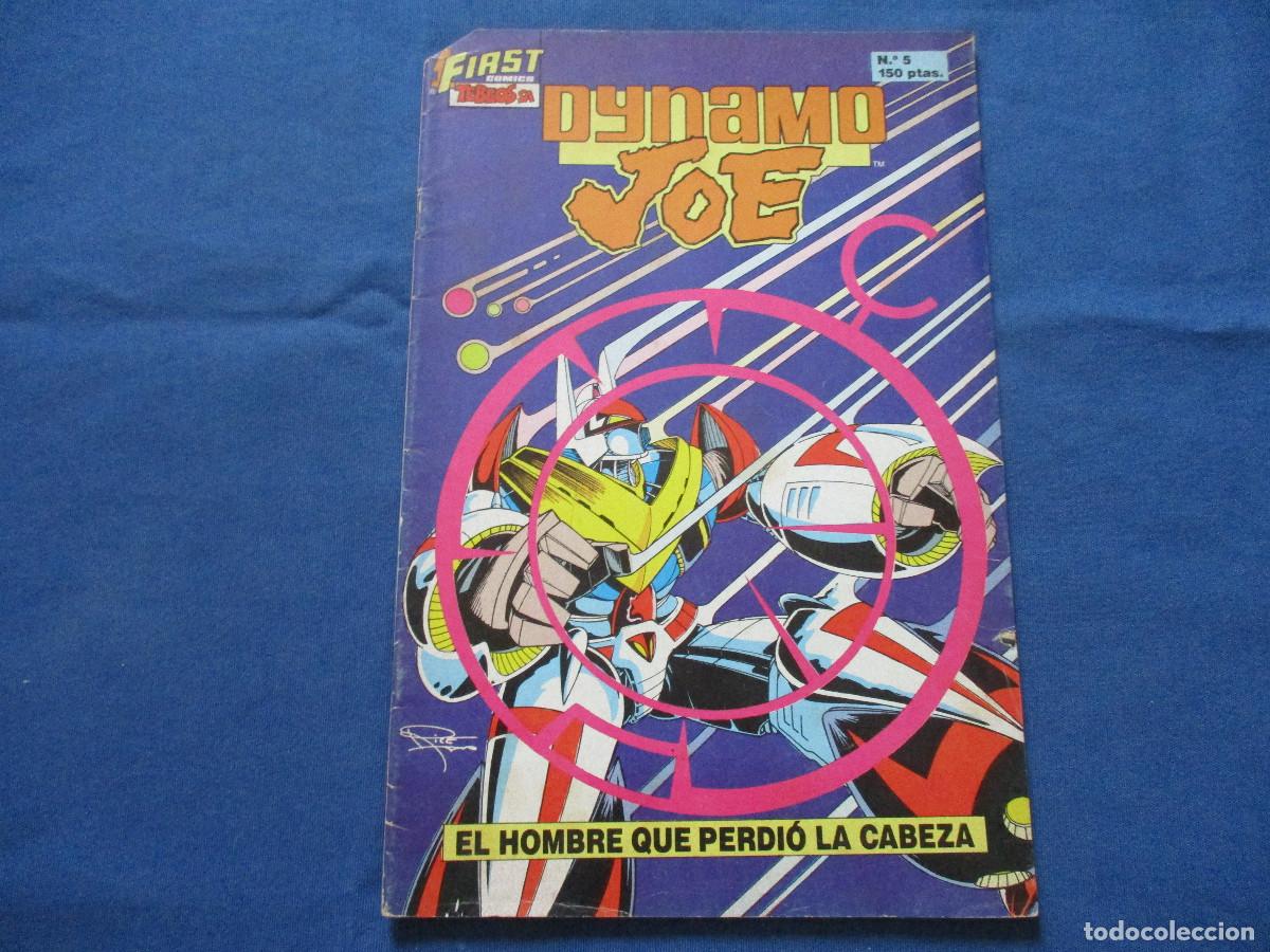 C&oacute;mics: FIRST COMICS / DYNAMO JOE N.&ordm; 5 &middot; TEBEOS S.A. 1988 EDICIONES B - Foto 1