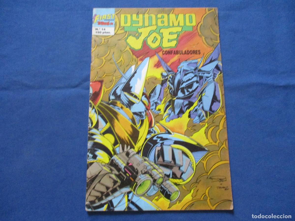 C&oacute;mics: FIRST COMICS / DYNAMO JOE N.&ordm; 14 &middot; TEBEOS S.A. 1988 EDICIONES B - Foto 1