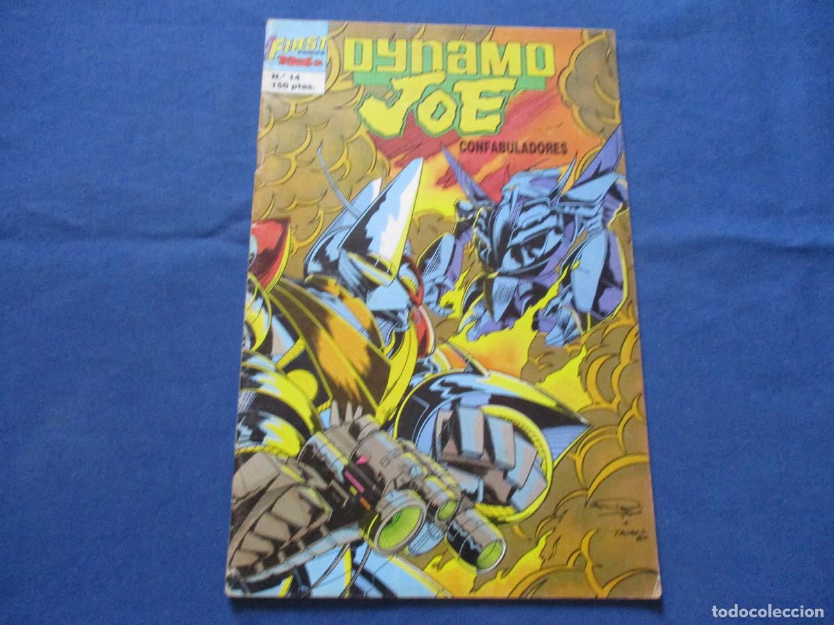 C&oacute;mics: FIRST COMICS / DYNAMO JOE N.&ordm; 14 &middot; TEBEOS S.A. 1988 EDICIONES B - Foto 2