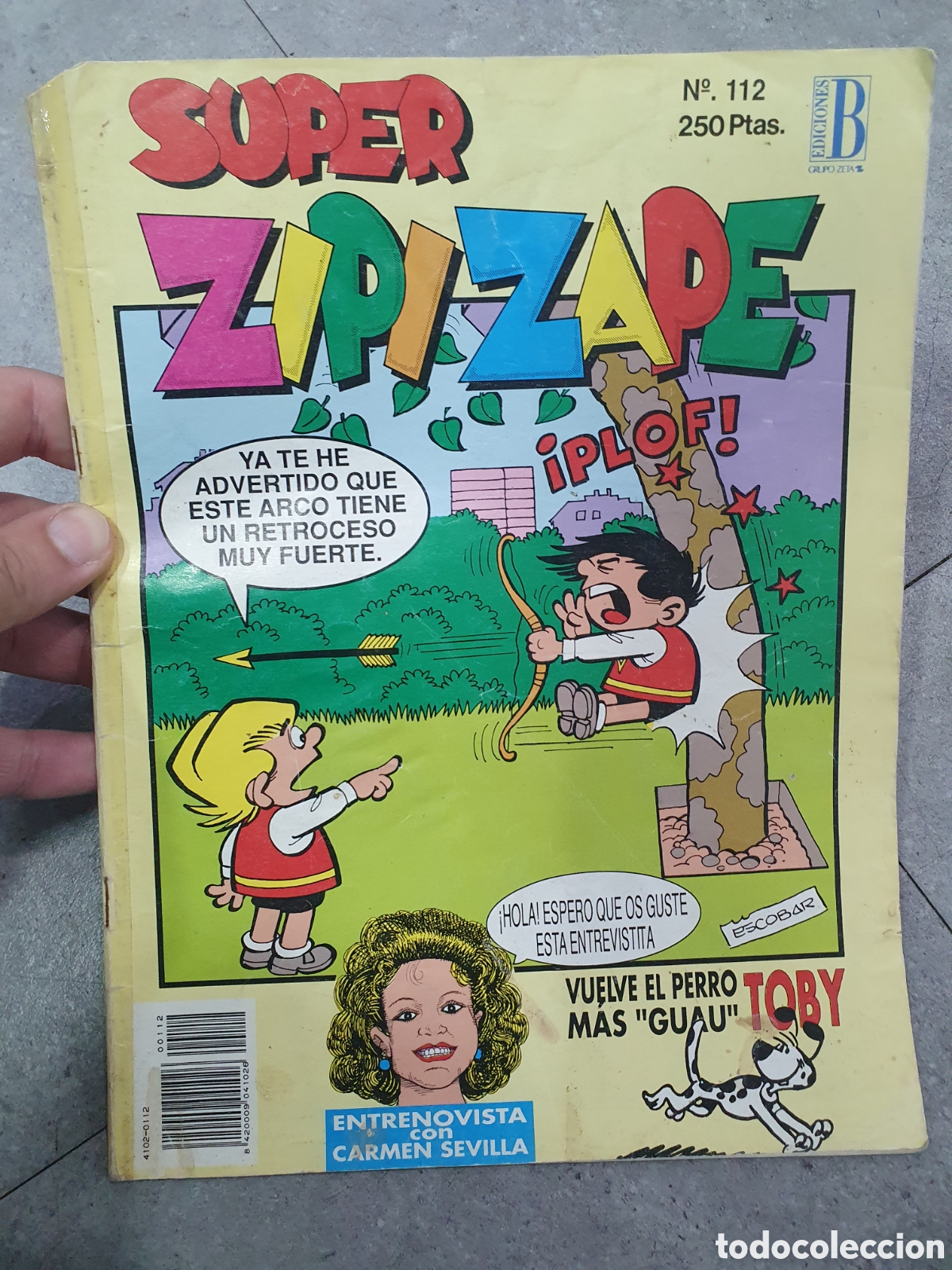 C&oacute;mics: Super Zipi Zape. N&deg;113. Ediciones B. (L28) - Foto 1