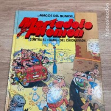 Cómics: MAGOS DEL HUMOR MORTADELO Y FILEMON Nº 2. CONTRA EL GANG DEL CHICHARRON. EDICIONES B 1ª EDICION 1990