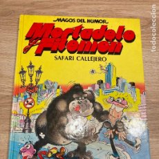 Cómics: MAGOS DEL HUMOR MORTADELO Y FILEMON Nº 3. SAFARI CALLEJERO. EDICIONES B 1ª EDICION 1990