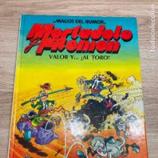 Cómics: MAGOS DEL HUMOR MORTADELO Y FILEMON Nº 5. VALOR... Y AL TORO. EDICIONES B 1ª EDICION 1990