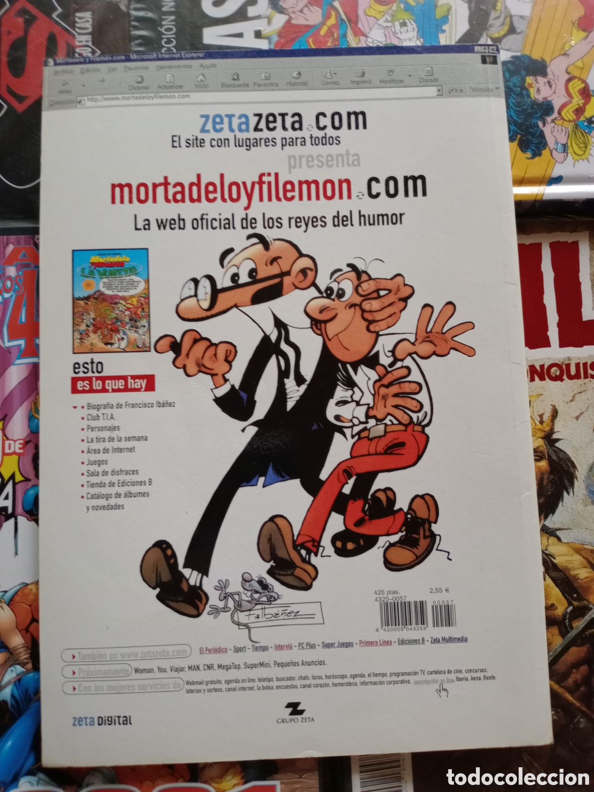 C&oacute;mics: Colecci&oacute;n Ol&eacute; Mortadelo y Filem&oacute;n 57 cj91 - Foto 2