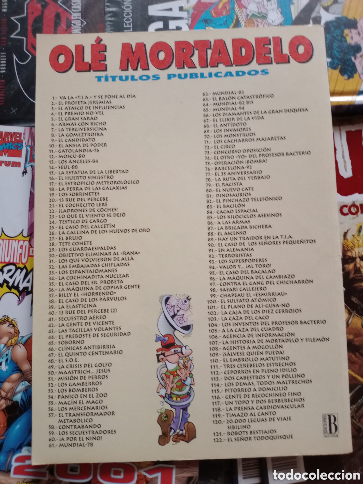 C&oacute;mics: Colecci&oacute;n Ol&eacute; Mortadelo y Filem&oacute;n 44 cj91 - Foto 2