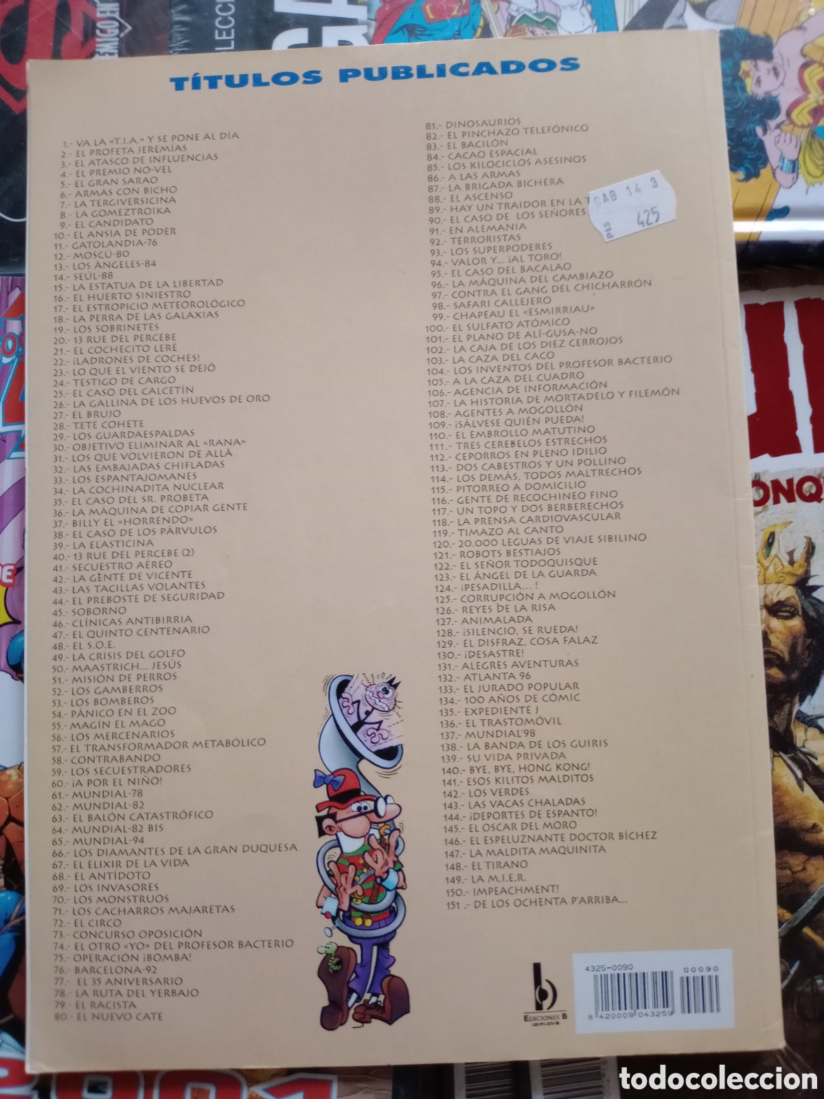 C&oacute;mics: Colecci&oacute;n Ol&eacute; Mortadelo y Filem&oacute;n 90 cj91 - Foto 2