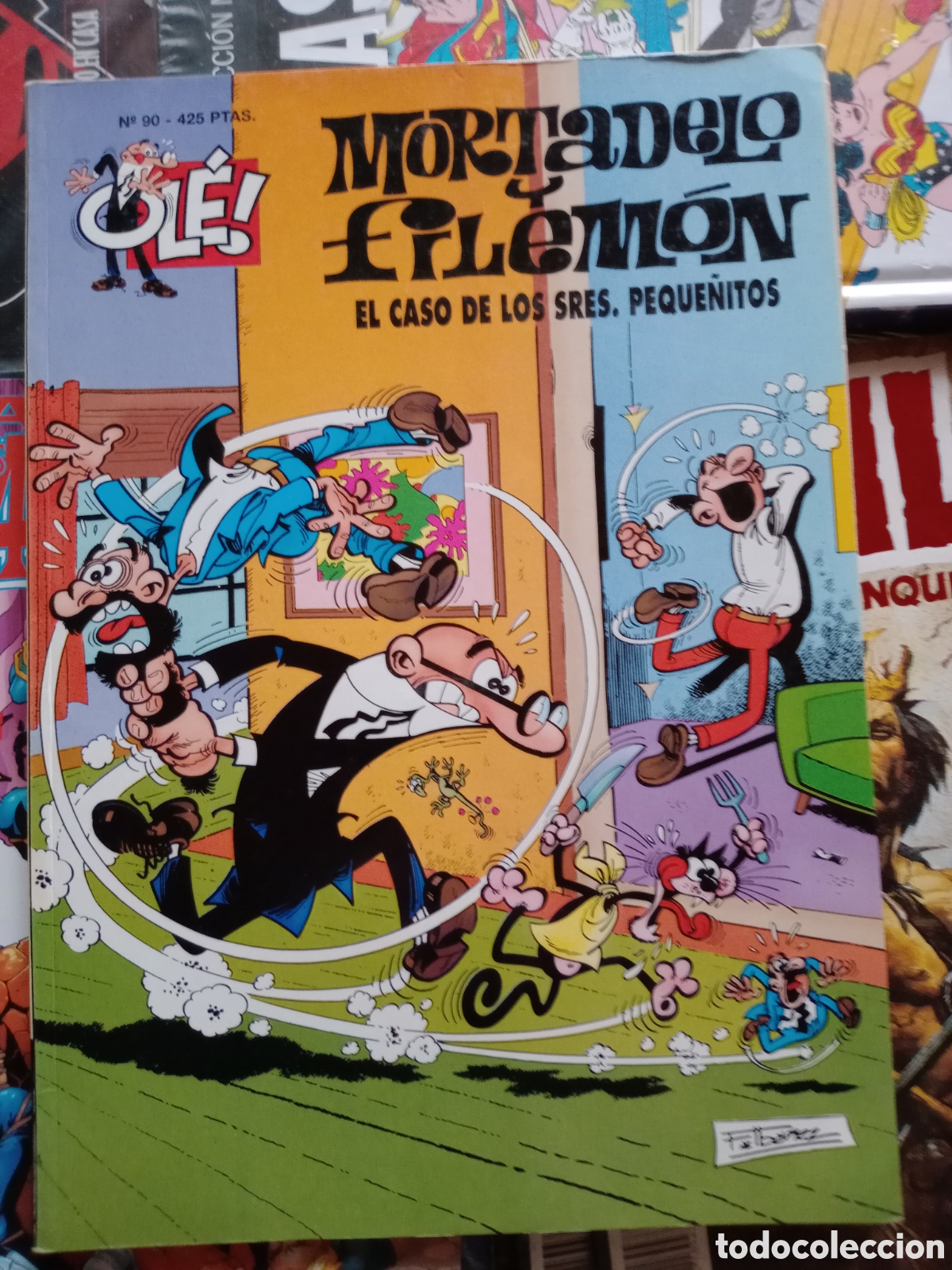 C&oacute;mics: Colecci&oacute;n Ol&eacute; Mortadelo y Filem&oacute;n 90 cj91 - Foto 1