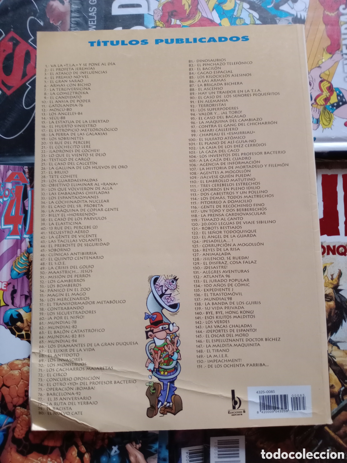C&oacute;mics: Colecci&oacute;n Ol&eacute; Mortadelo y Filem&oacute;n 85 cj91 - Foto 2