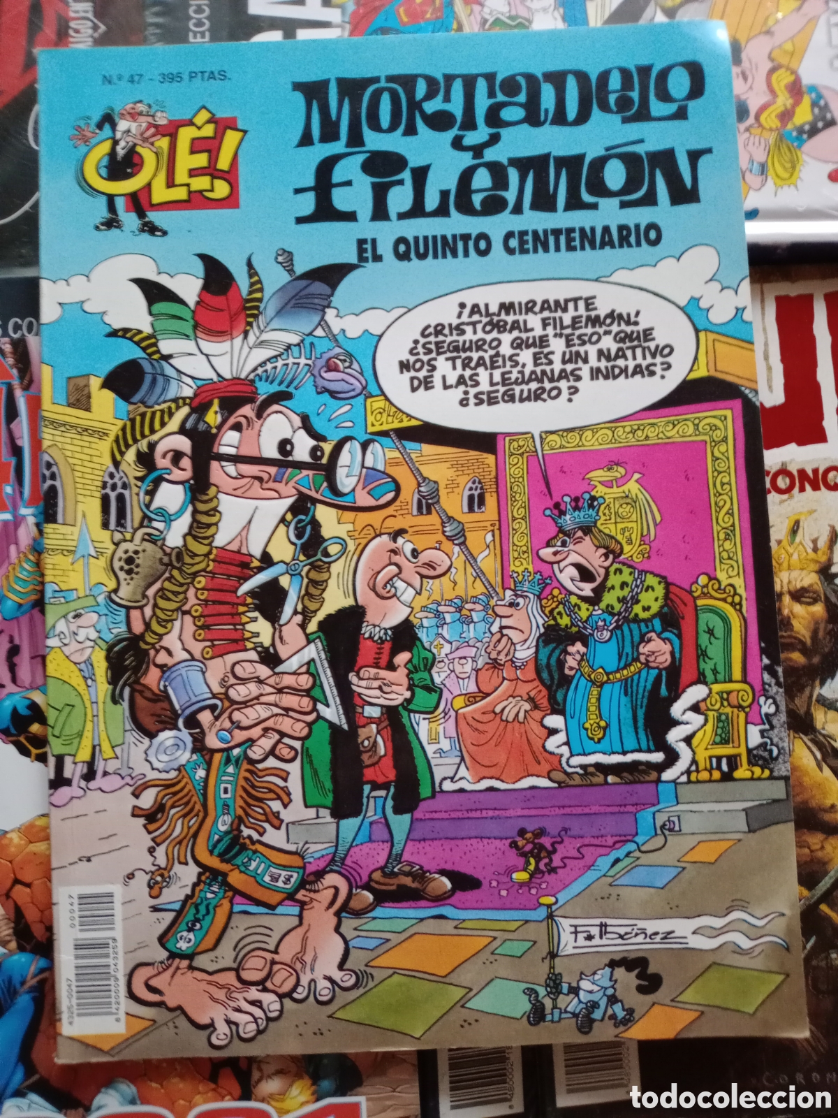 C&oacute;mics: Colecci&oacute;n Ol&eacute; Mortadelo y Filem&oacute;n 47 cj91 - Foto 1