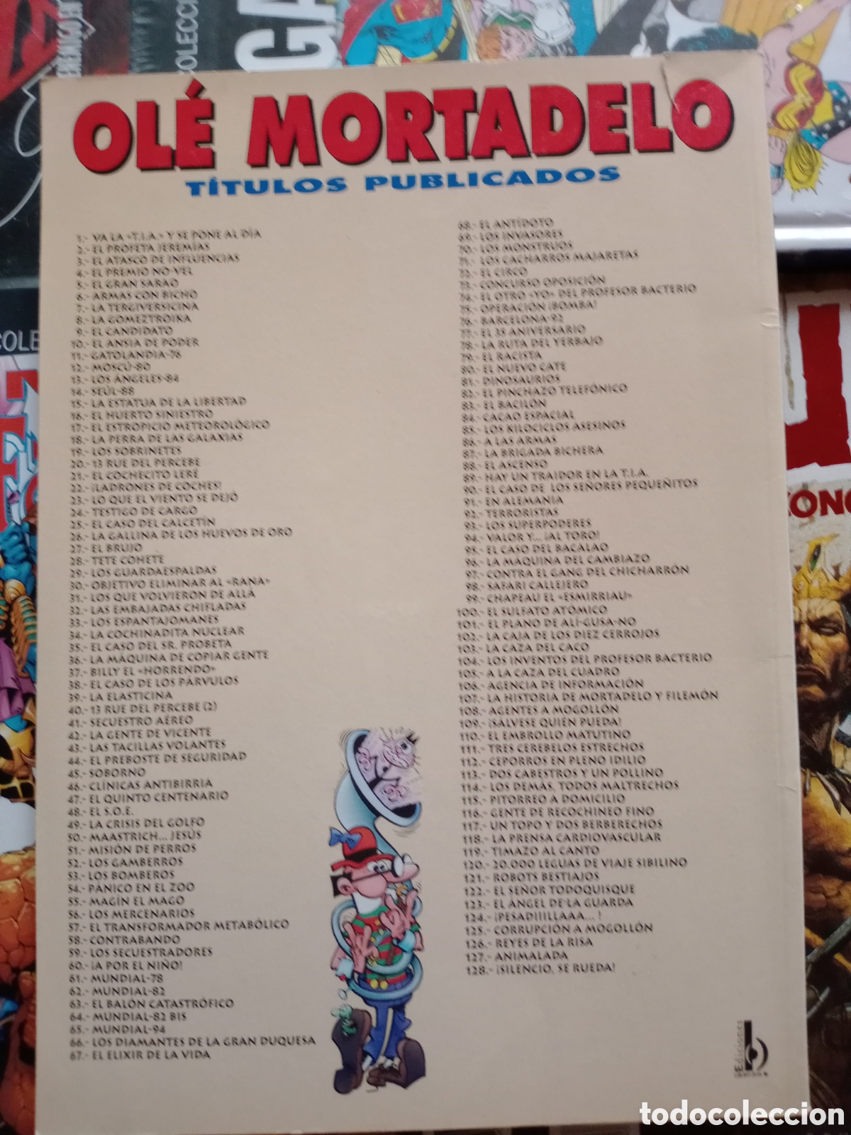 C&oacute;mics: Colecci&oacute;n Ol&eacute; Mortadelo y Filem&oacute;n 52 cj91 - Foto 2