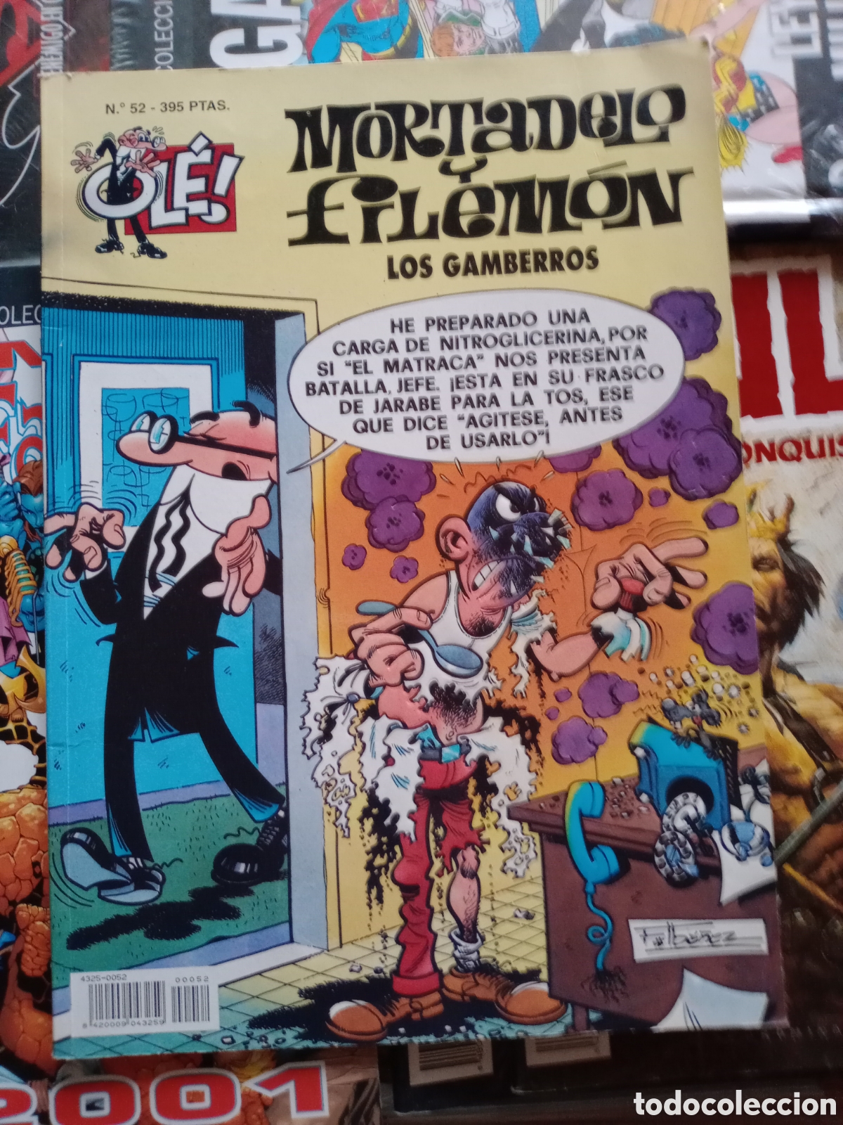C&oacute;mics: Colecci&oacute;n Ol&eacute; Mortadelo y Filem&oacute;n 52 cj91 - Foto 1