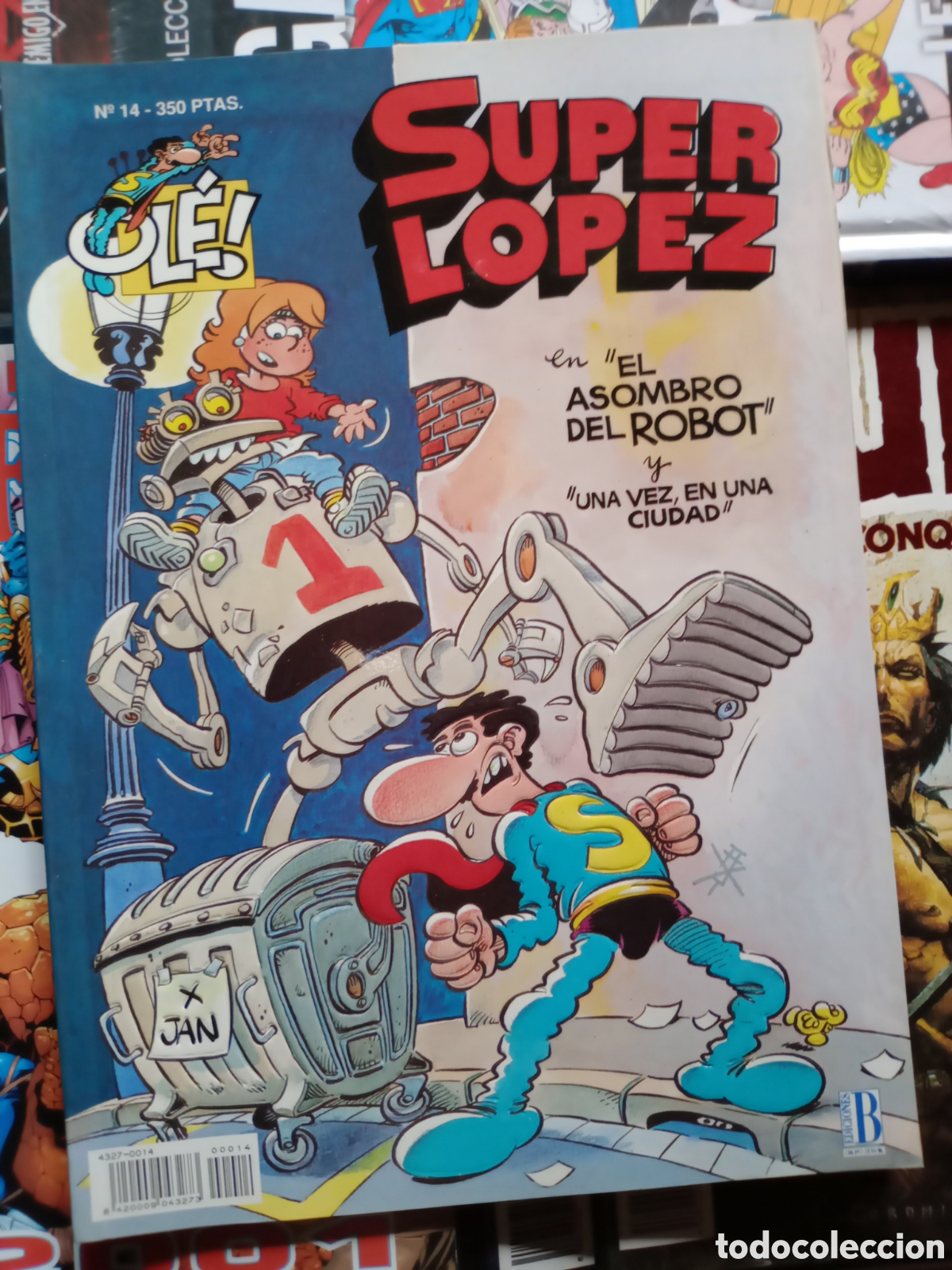 C&oacute;mics: Colecci&oacute;n Ol&eacute; Super L&oacute;pez 14 Primera edici&oacute;n cj91 - Foto 1