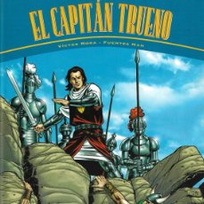 Cómics: EL CAPITÁN TRUENO - LA HORDA DE AKBAR - VICTOR MORA Y FUENTES MAN - EDICIONES B, S.A., 2000.