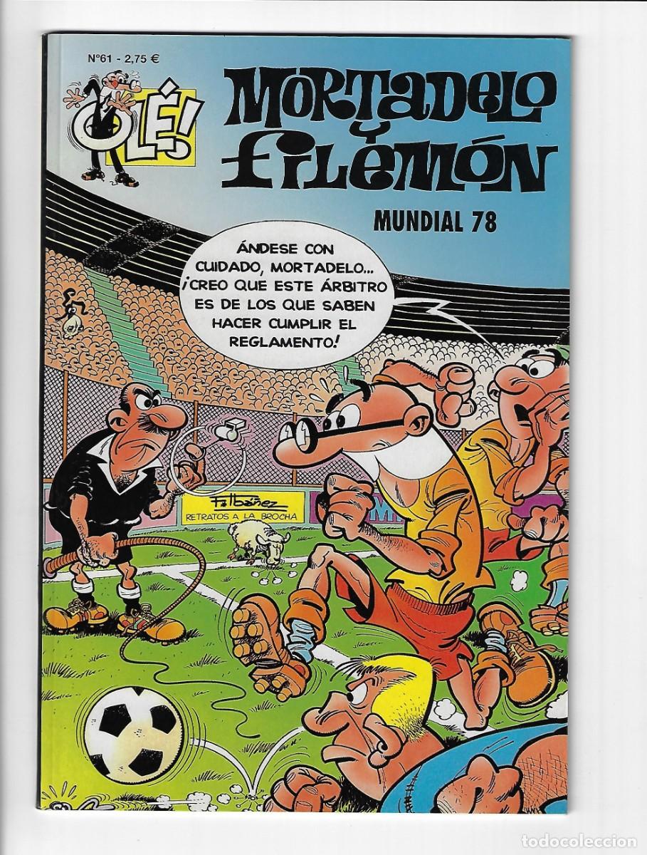 C&oacute;mics: Ediciones B. Colecci&oacute;n Ol&eacute; Mortadelo y Filem&oacute;n. 61 - Foto 1