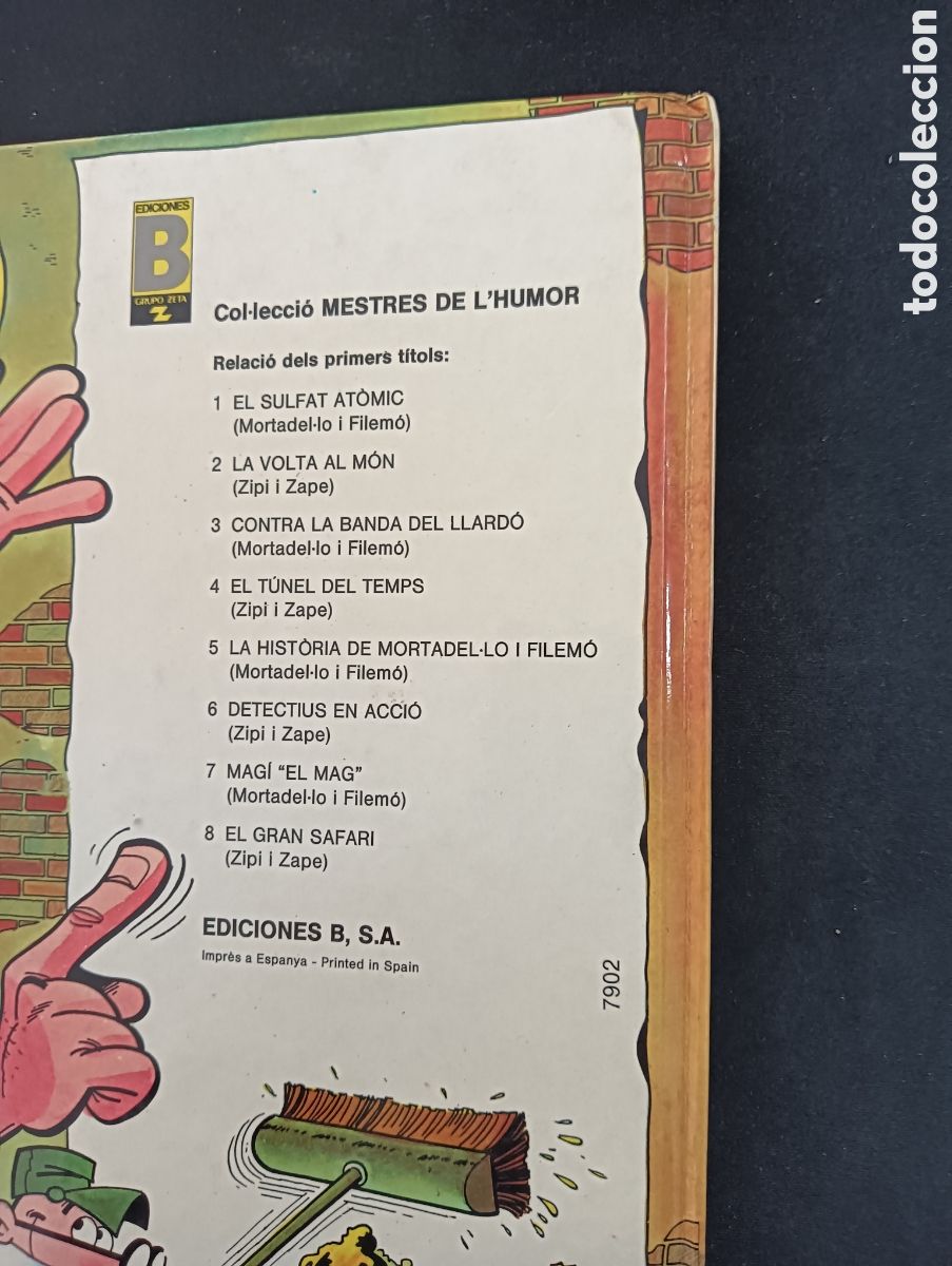 C&oacute;mics: Comic Zipi i Zape - Detectius en acci&oacute; N&deg;6 - 1987 Ediciones B - Escobar - Foto 10