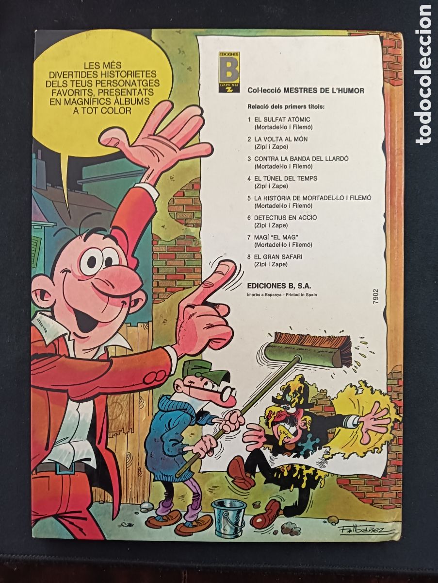 C&oacute;mics: Comic Zipi i Zape - Detectius en acci&oacute; N&deg;6 - 1987 Ediciones B - Escobar - Foto 2