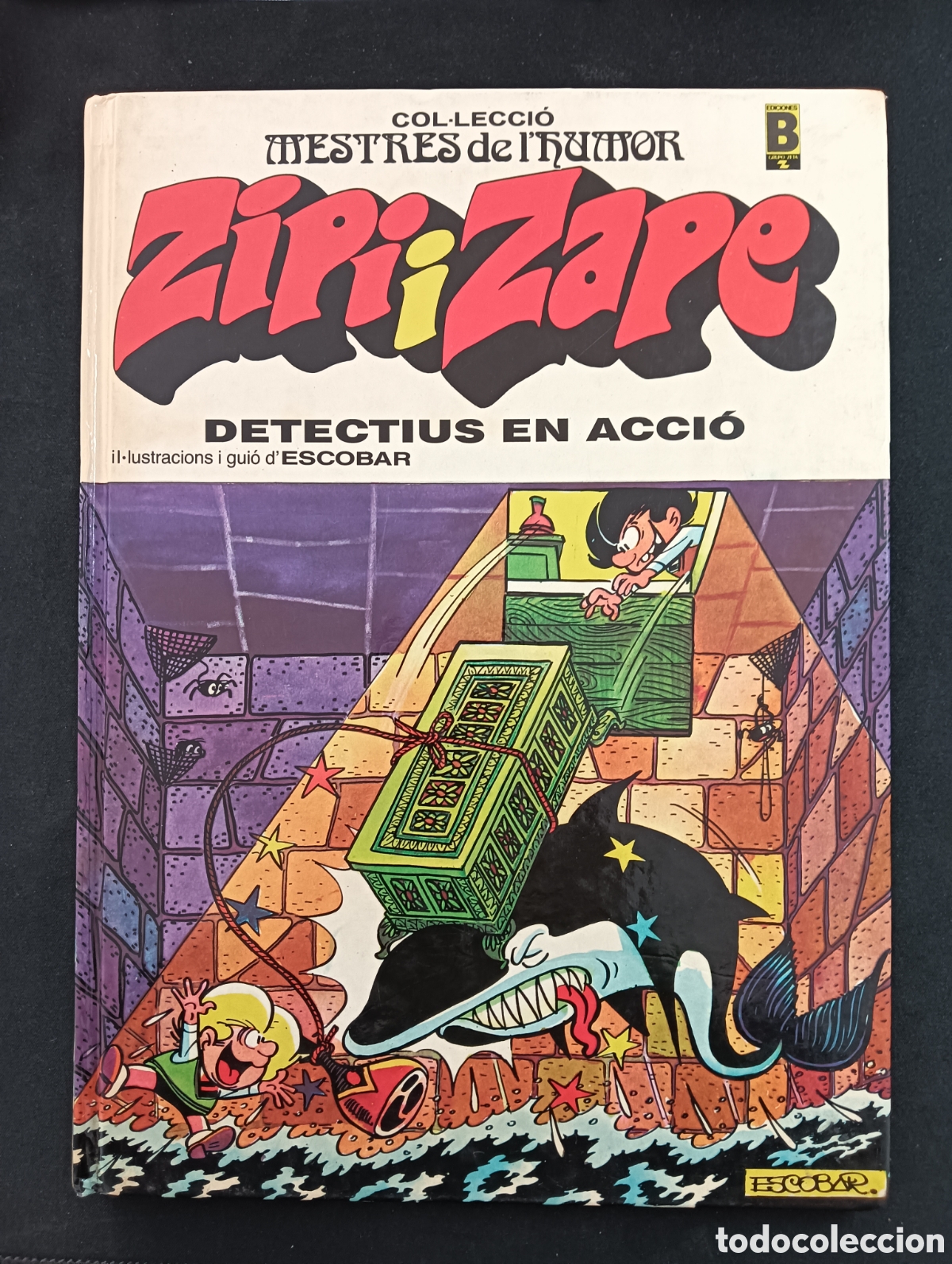 C&oacute;mics: Comic Zipi i Zape - Detectius en acci&oacute; N&deg;6 - 1987 Ediciones B - Escobar - Foto 1
