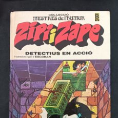 Cómics: COMIC ZIPI I ZAPE - DETECTIUS EN ACCIÓ N°6 - 1987 EDICIONES B - ESCOBAR