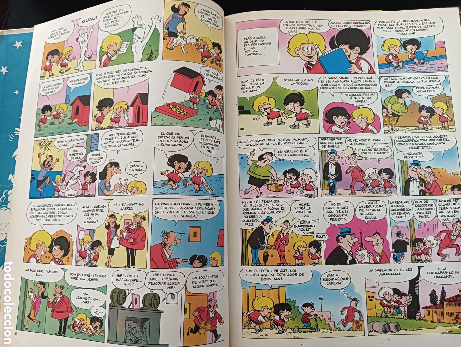 C&oacute;mics: Comic Zipi i Zape - Detectius en acci&oacute; N&deg;6 - 1987 Ediciones B - Escobar - Foto 6