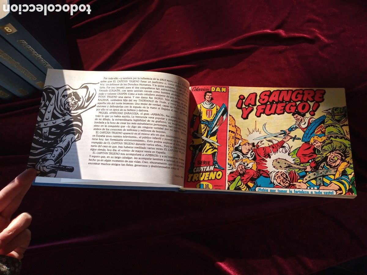 C&oacute;mics: EL CAPITAN TRUENO. 8 tomos. Facs&iacute;mil. Ediciones B. 1991 - Foto 5