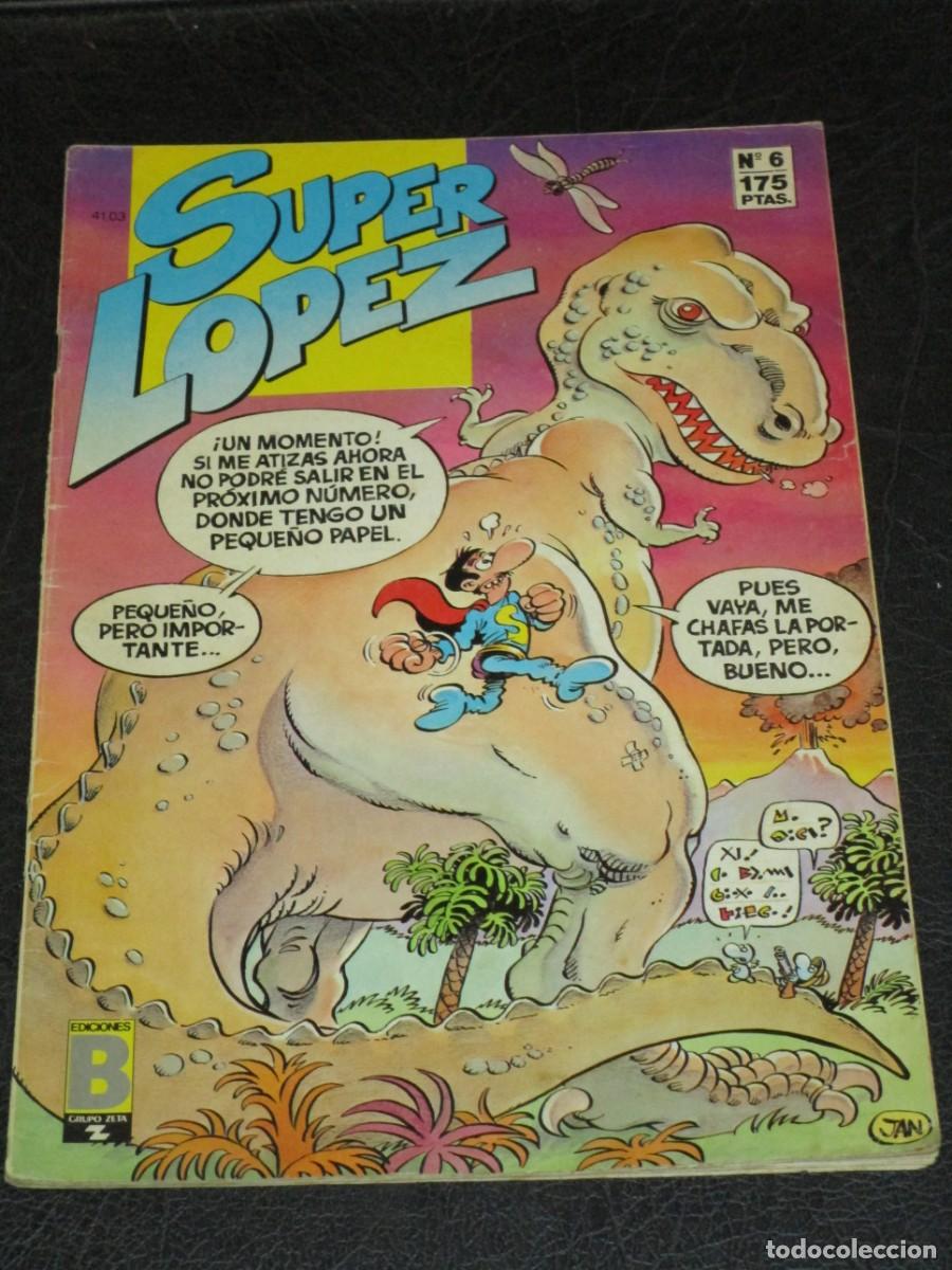 C&oacute;mics: SUPERL&Oacute;PEZ. N&ordm; 6. - Ediciones B, 1987 - Foto 2