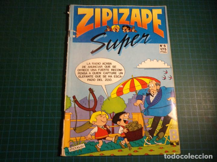 C&oacute;mics: S&uacute;per Zipi Zape. N&ordm; 5. Ediciones B. Procede de retapado. - Foto 1