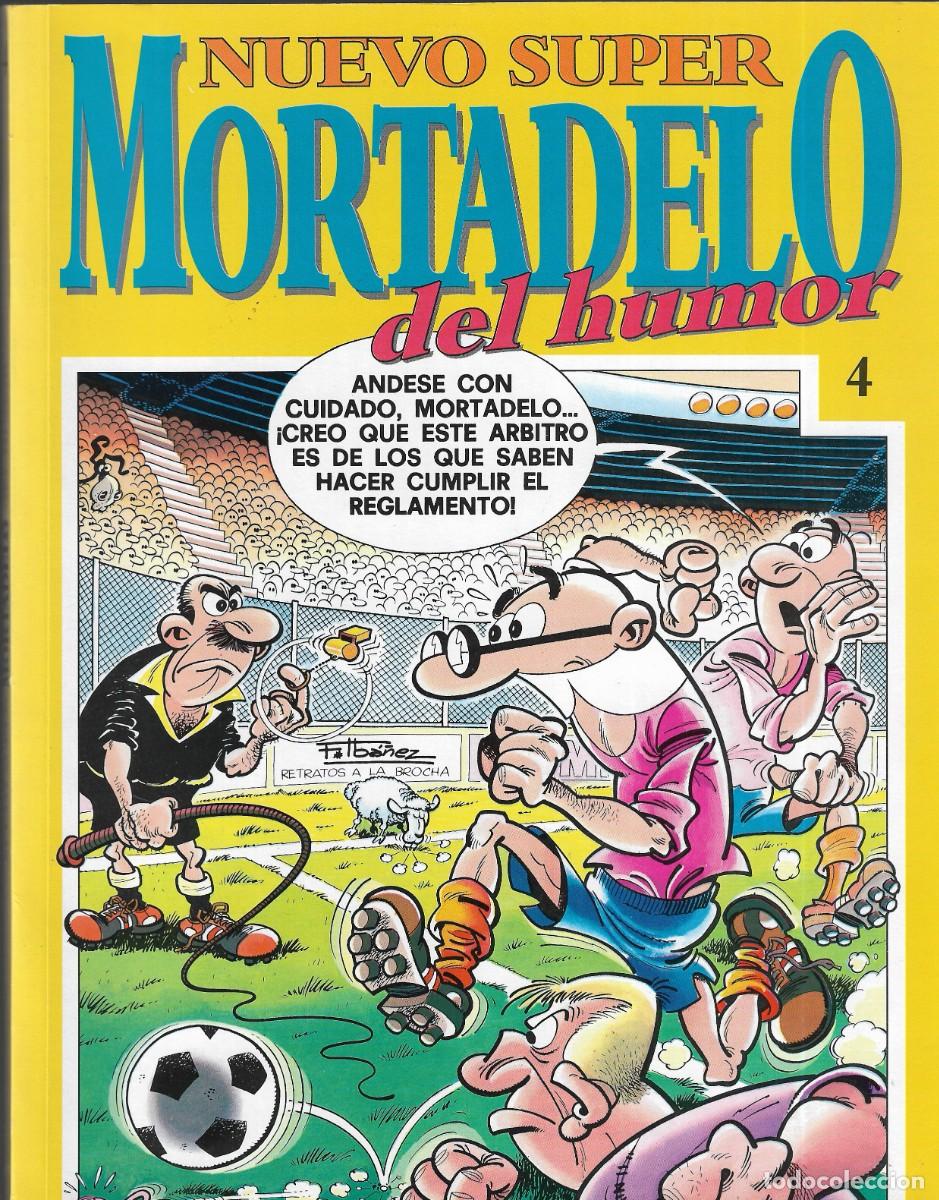 C&oacute;mics: NUEVO SUPER MORTADELO DEL HUMOR N&ordm; 4 - EDICIONES B,S.A., 1992. - Foto 1