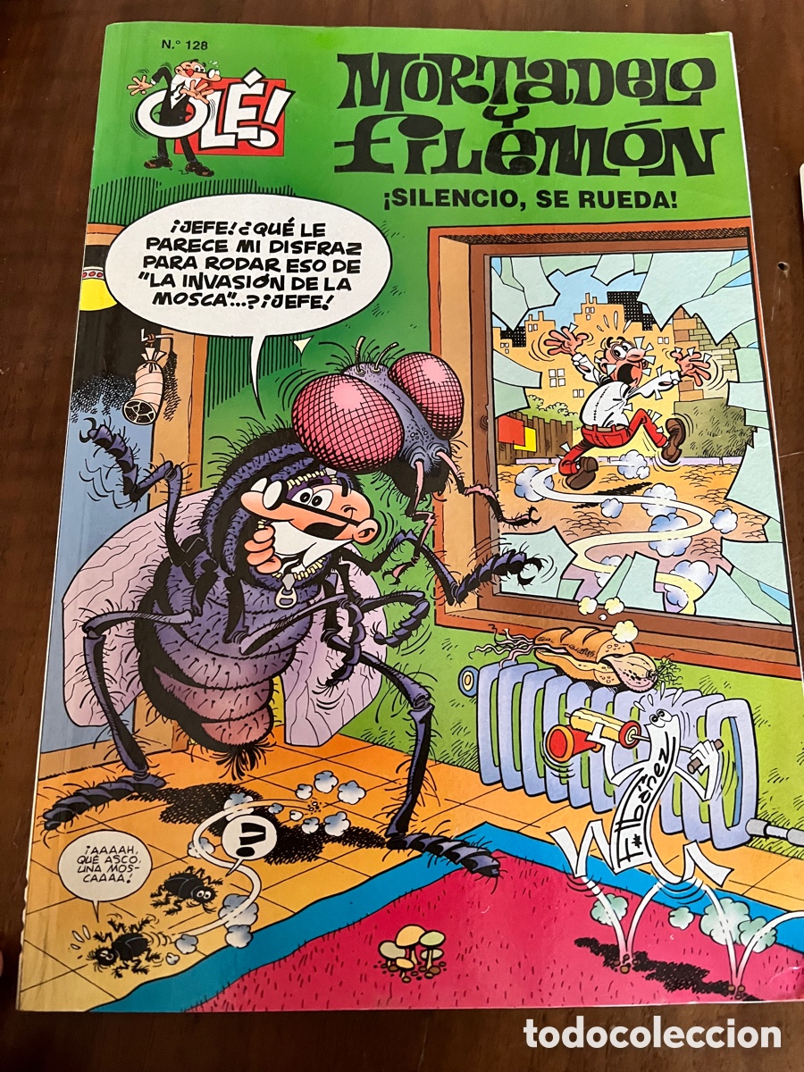 C&oacute;mics: MORTADELO Y FILEMO: ! SILENCIO, SE RUEDA &iexcl; EDITADO POR EDICIONES B - Foto 1