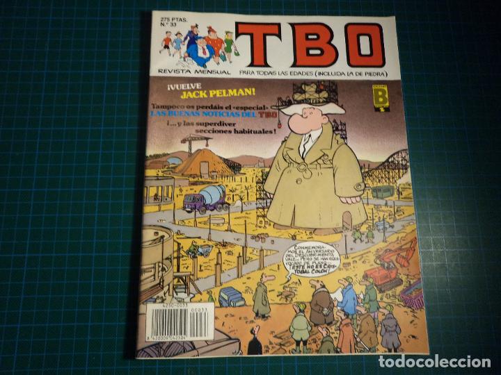 C&oacute;mics: TBO. N&ordm; 33. Ediciones B. MBE. (Ref-09) - Foto 1