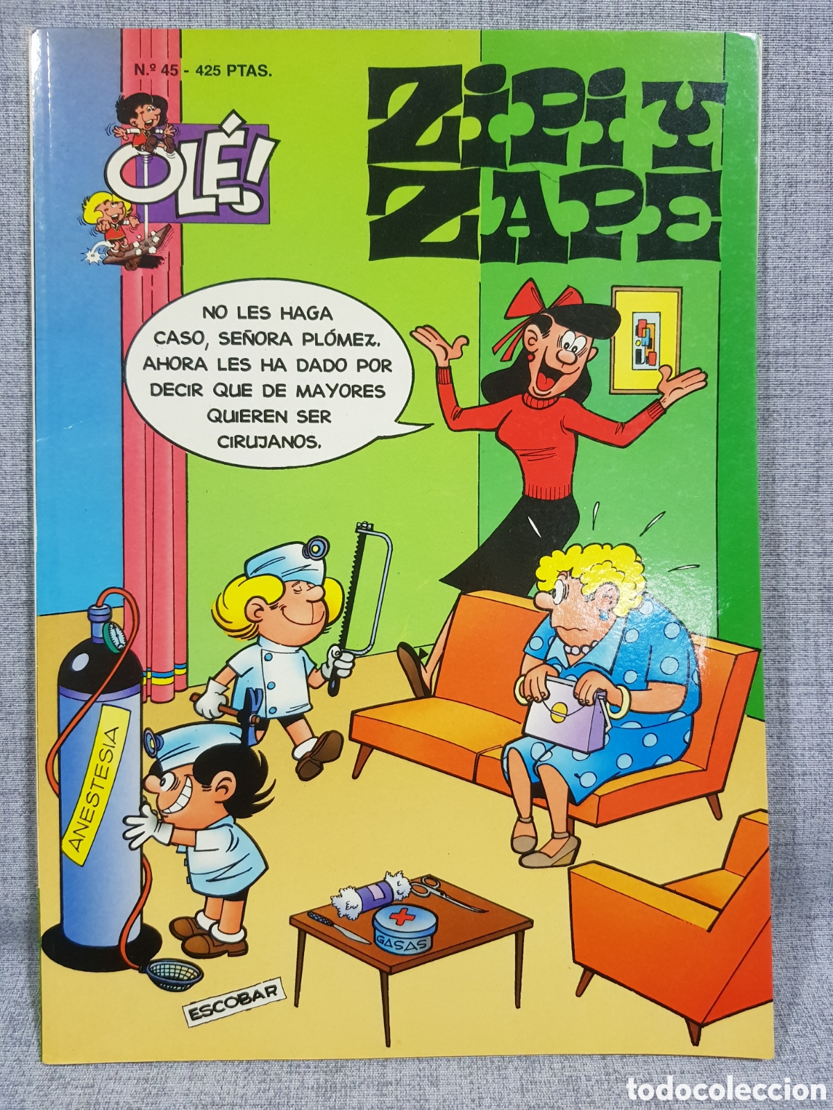 C&oacute;mics: ZIPI Y ZAPE N⁰45 COLECCI&Oacute;N OL&Eacute;. 2.&ordf; EDICI&Oacute;N 1999. - Foto 1
