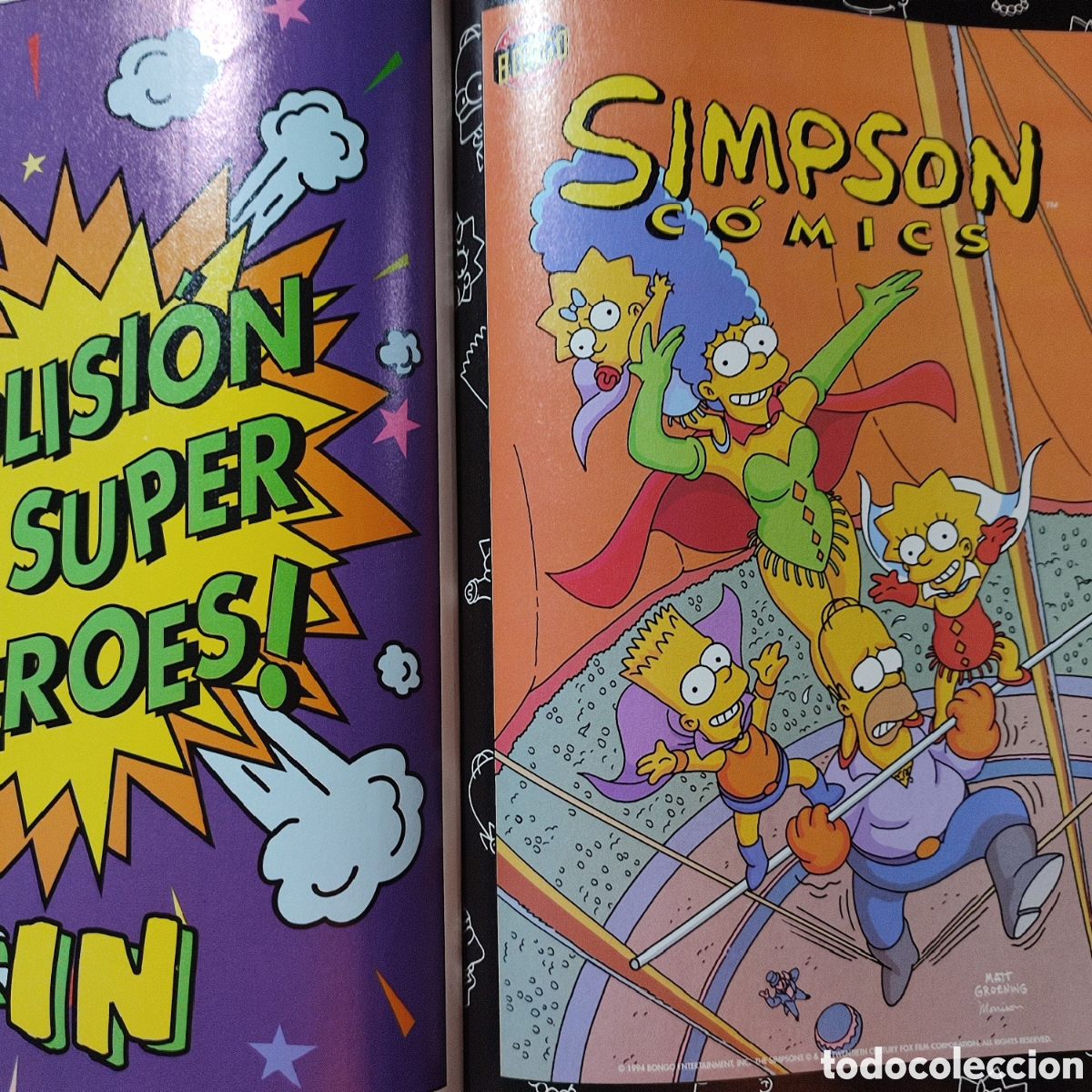 C&oacute;mics: Album.Super Simpson n.1 1998 - Foto 9