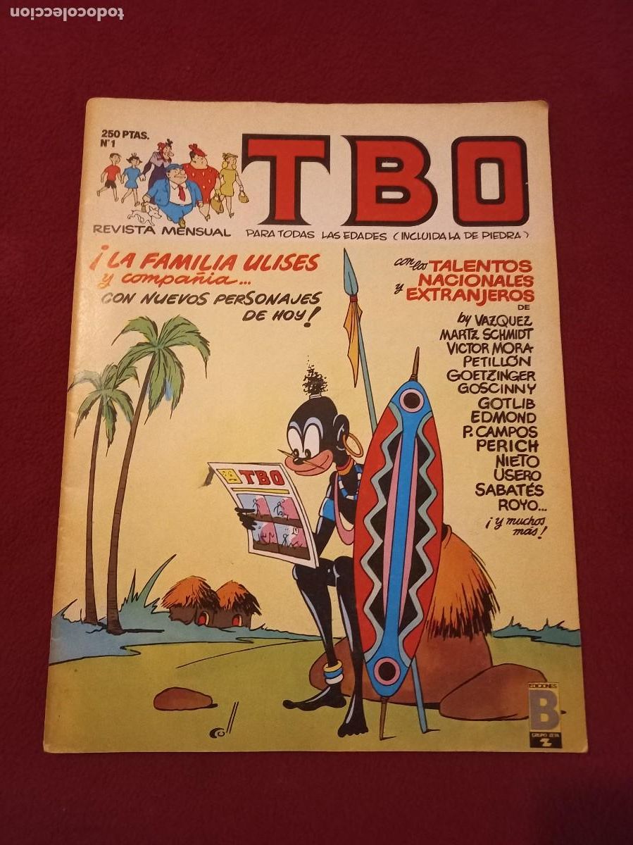 C&oacute;mics: TBO 1 - 1988 - REVISTA - Foto 1