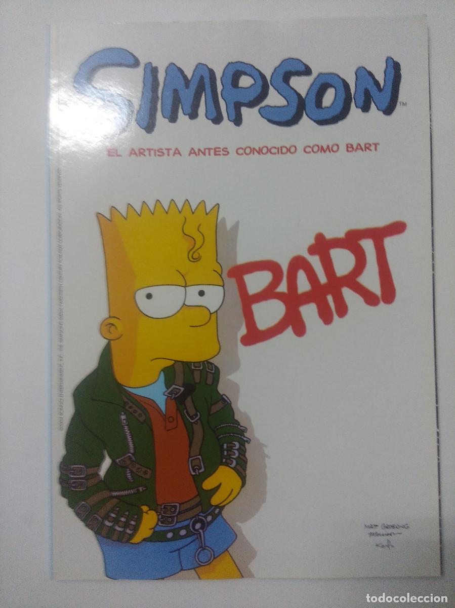 C&oacute;mics: SIMPSON/EL ARTISTA ANTES CONOCIDO COMO BART. - Foto 1