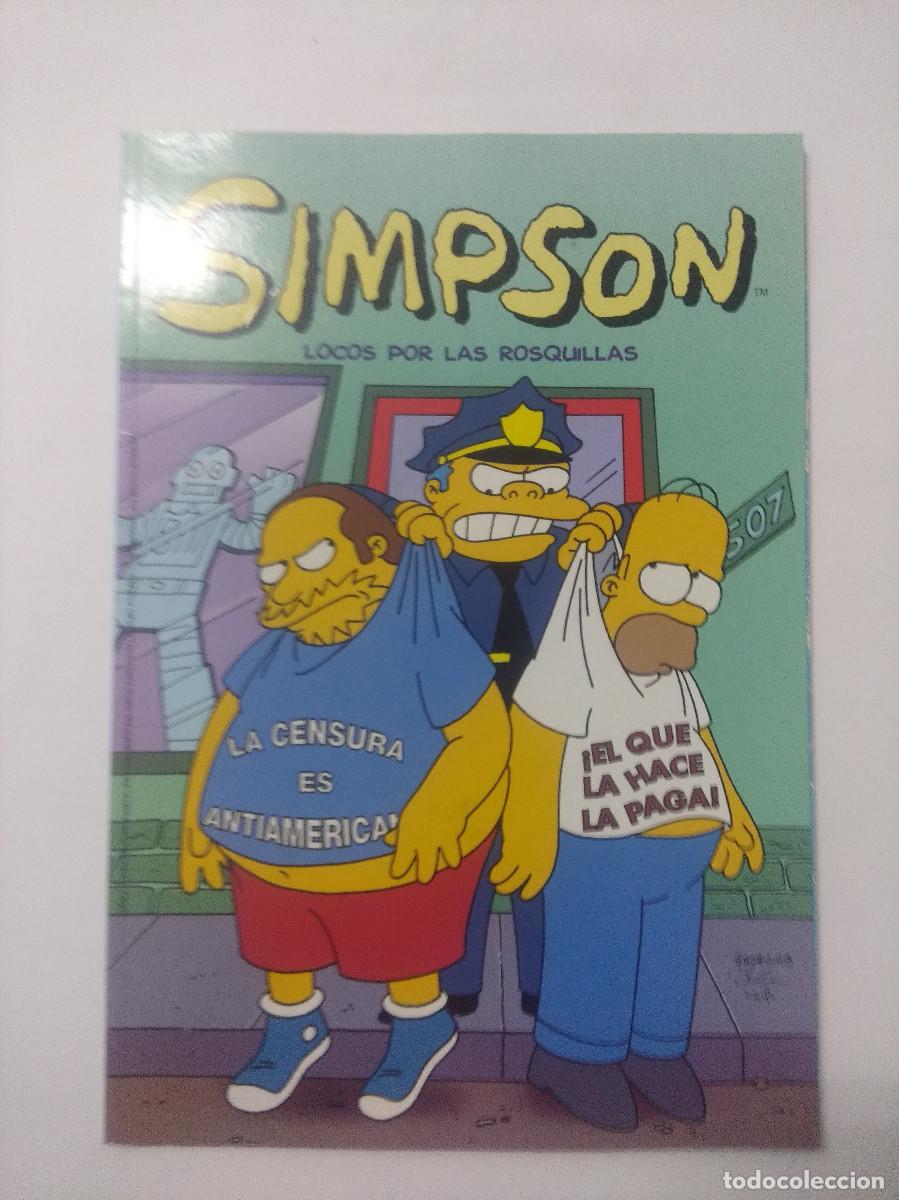 C&oacute;mics: SIMPSON/LOCOS POR LAS ROSQUILLAS. - Foto 1