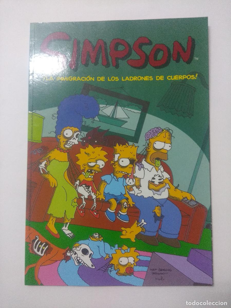 C&oacute;mics: SIMPSON/LA INMIGRACION DE LOS LADRONES DE CUERPOS. - Foto 1
