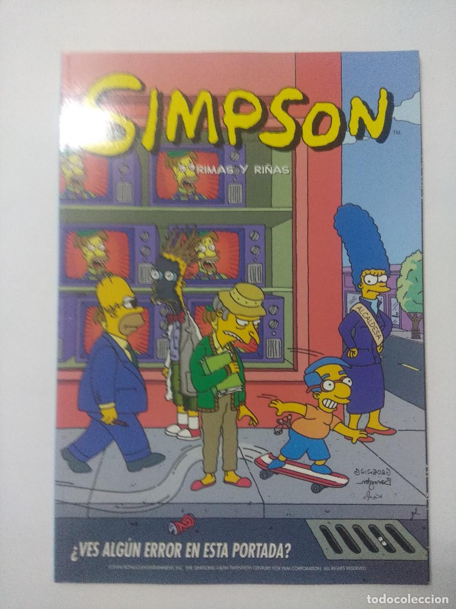 C&oacute;mics: SIMPSON/RIMAS Y RI&Ntilde;AS. - Foto 1