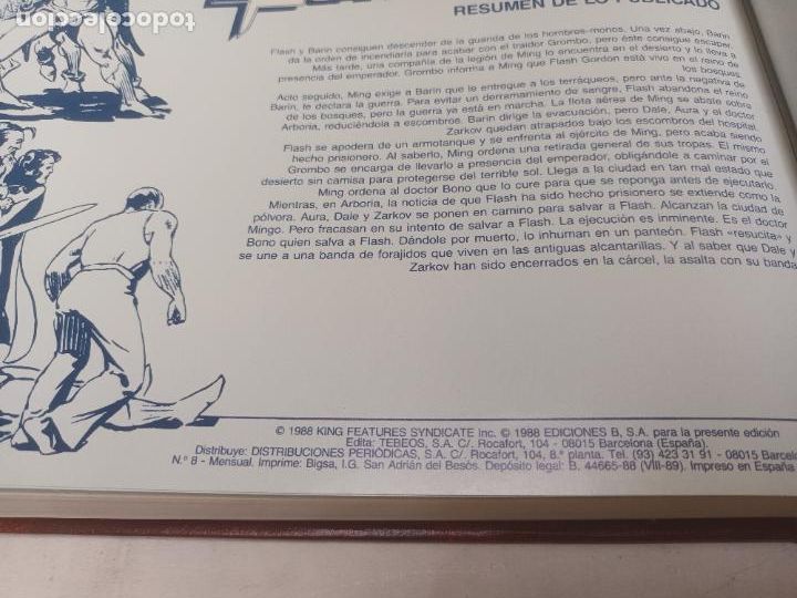 C&oacute;mics: LOTE COMICS FLASH GORDON 1988. DAN BARRYEL 1 AL 67. - Foto 11