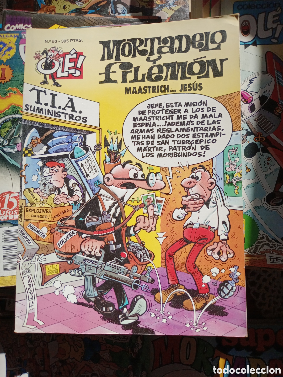 C&oacute;mics: Colecci&oacute;n Ol&eacute; Mortadelo y Filem&oacute;n 50 cj86 - Foto 1