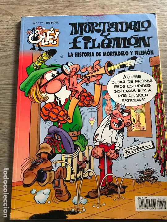 C&oacute;mics: MORTADELO Y FILEM&Oacute;N N&ordm; 107 , OL&Eacute; , EDICIONES B - Foto 1