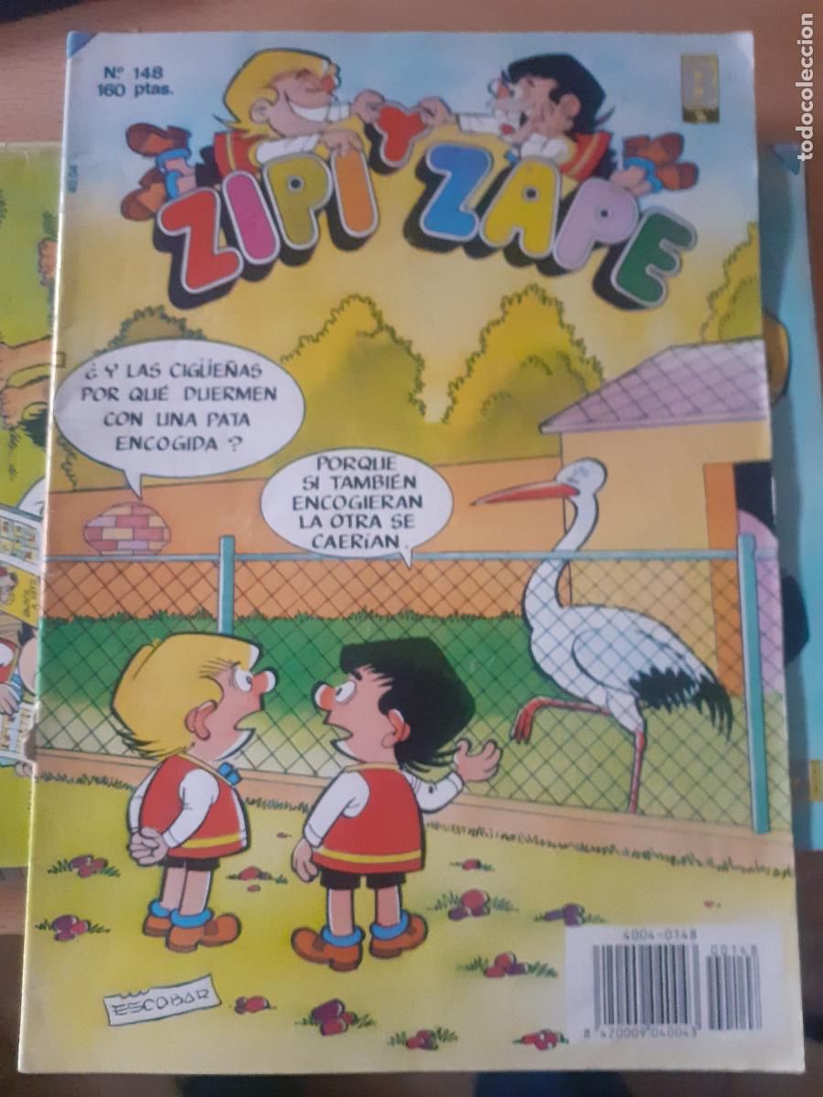 C&oacute;mics: ZIPIZAPE / ZIPI Y ZAPE - N&ordm; 148 - CONSERVA EL JUEGO - EDICIONES B - Foto 1