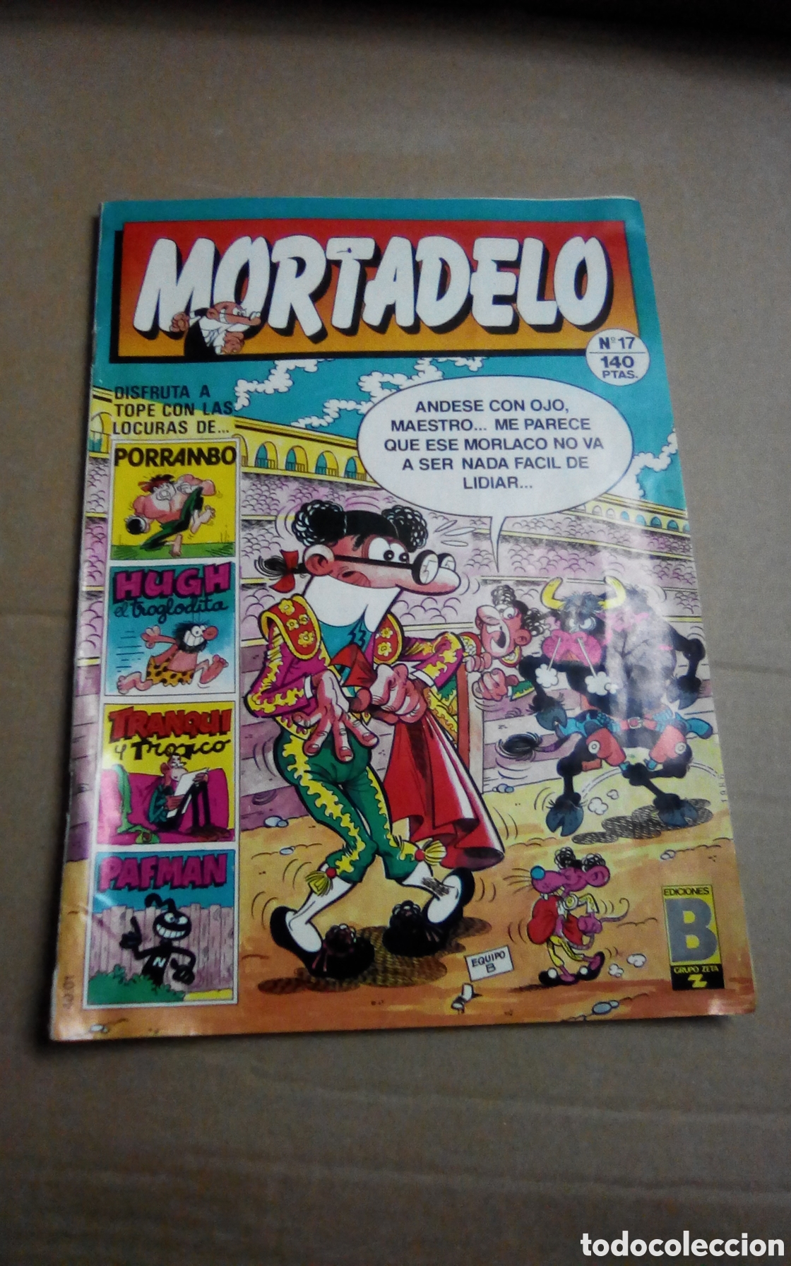 C&oacute;mics: Mortadelo 17. Ediciones B. A&ntilde;o 1987. - Foto 1