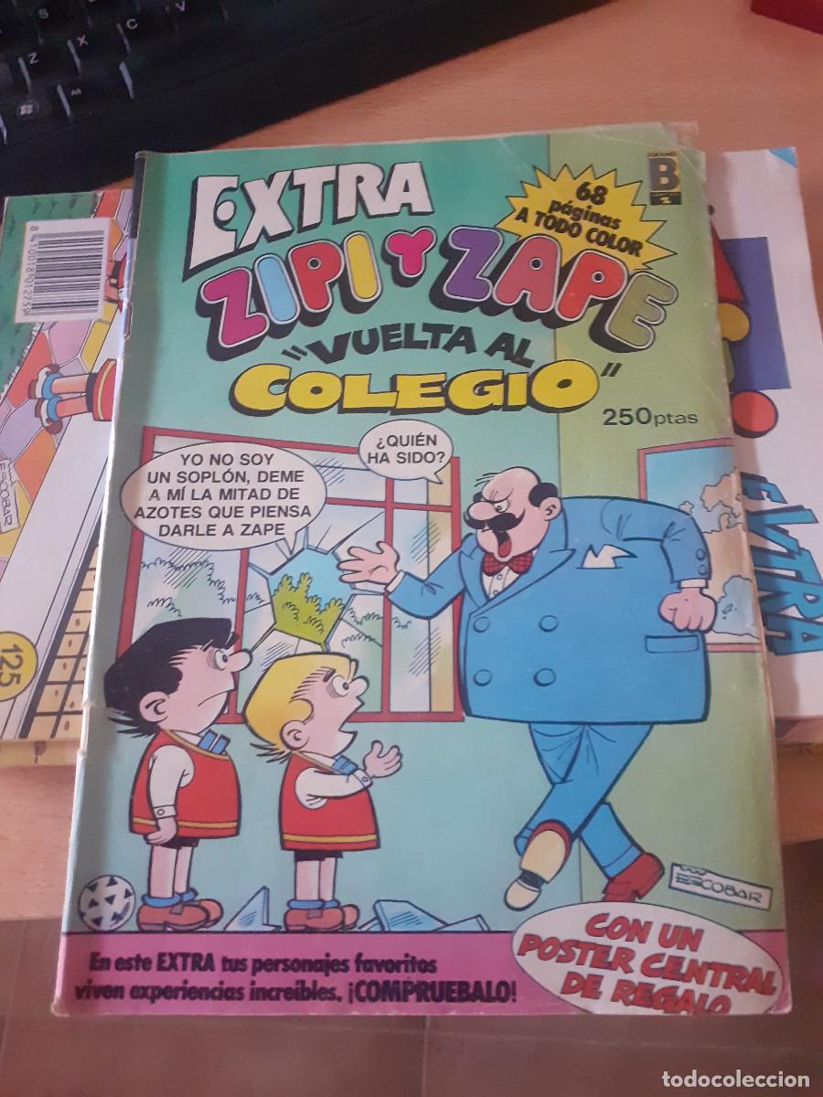 C&oacute;mics: ZIPI ZAPE EXTRA - VUELTA AL COLEGIO - CONSERVA EL POSTER , EDICIONES B - Foto 1