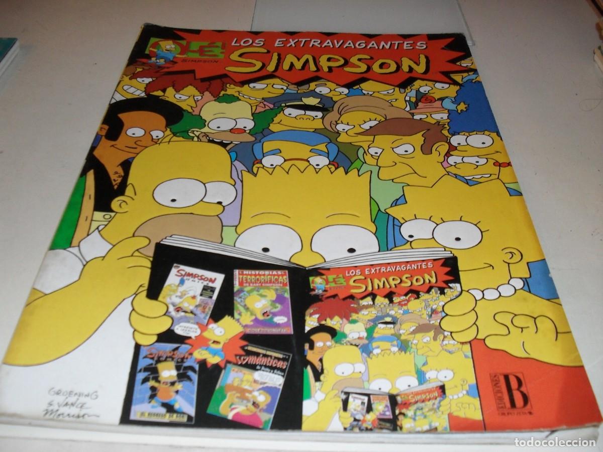 C&oacute;mics: OLE LOS SIMPSON 1,EL PRIMERO,LOS EXTRAVAGANTES SIMPSON,(DE 34),EDICIONES B,1996. - Foto 1