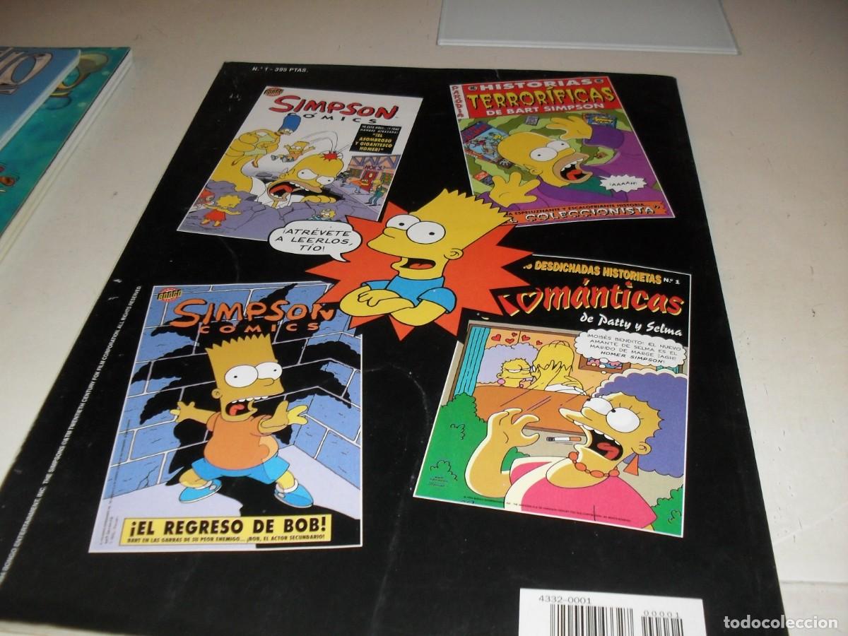 C&oacute;mics: OLE LOS SIMPSON 1,EL PRIMERO,LOS EXTRAVAGANTES SIMPSON,(DE 34),EDICIONES B,1996. - Foto 2