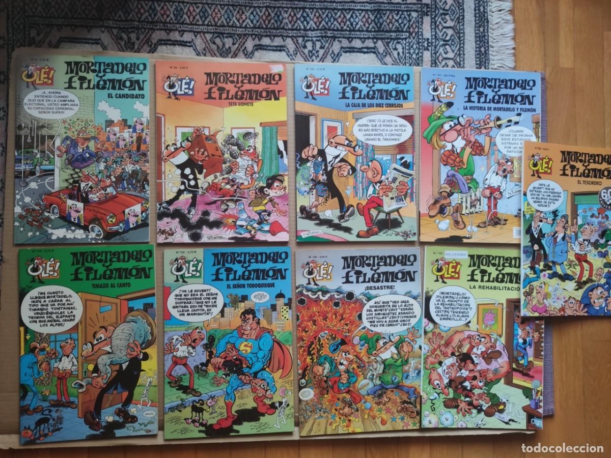 C&oacute;mics: OL&Eacute; MORTADELO EDICIONES B. 9 TOMOS, INCLUYE EL 202 NUEVO - Foto 1