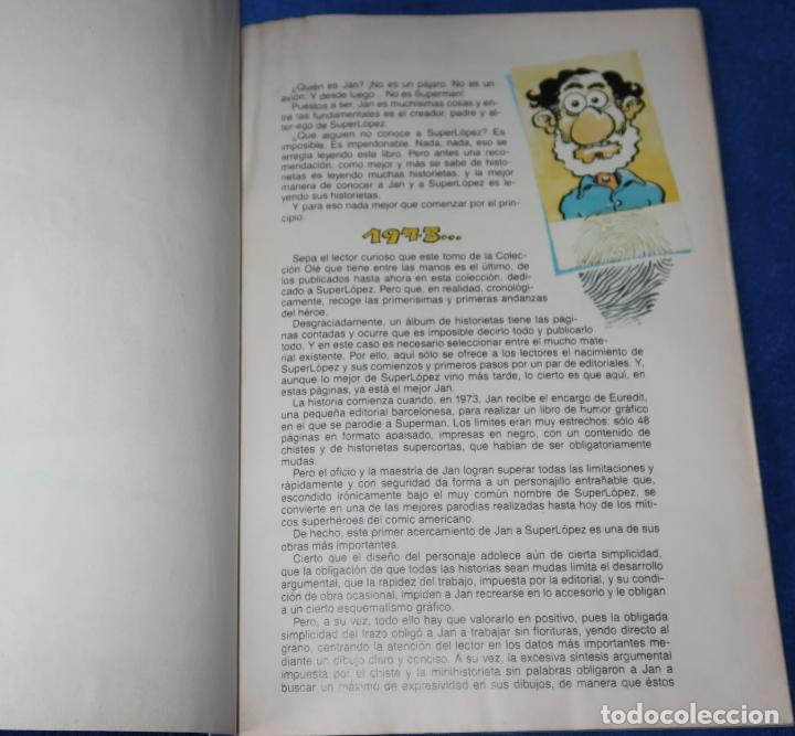 C&oacute;mics: El g&eacute;nesis de Super L&oacute;pez 1973-1975 - JAN - Ediciones B (1989) - Foto 3