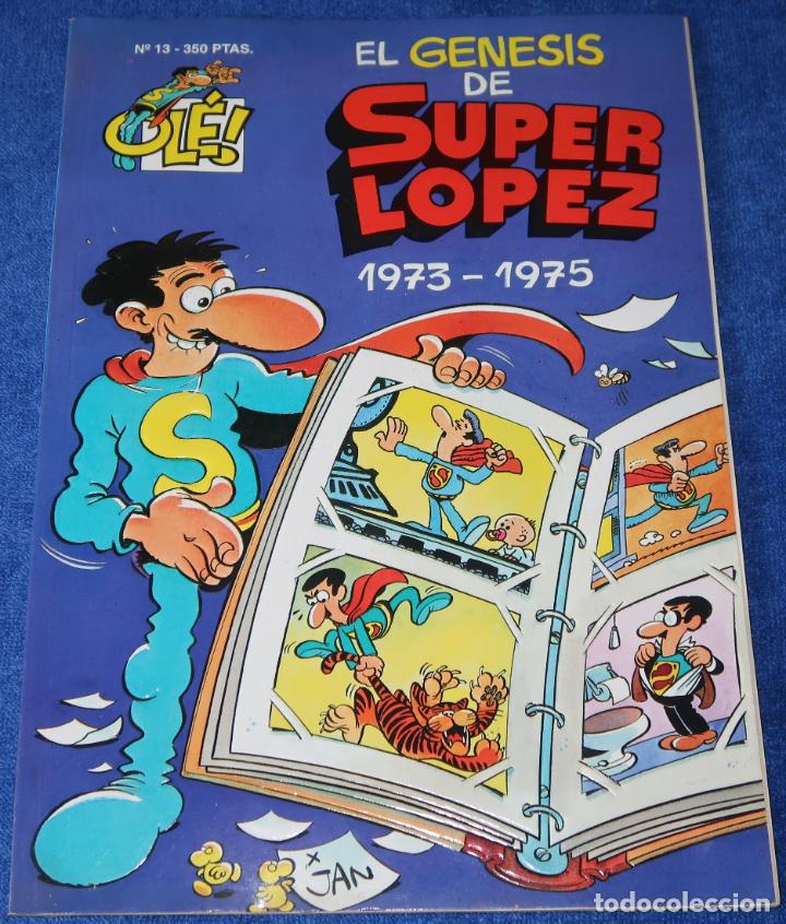 C&oacute;mics: El g&eacute;nesis de Super L&oacute;pez 1973-1975 - JAN - Ediciones B (1989) - Foto 1