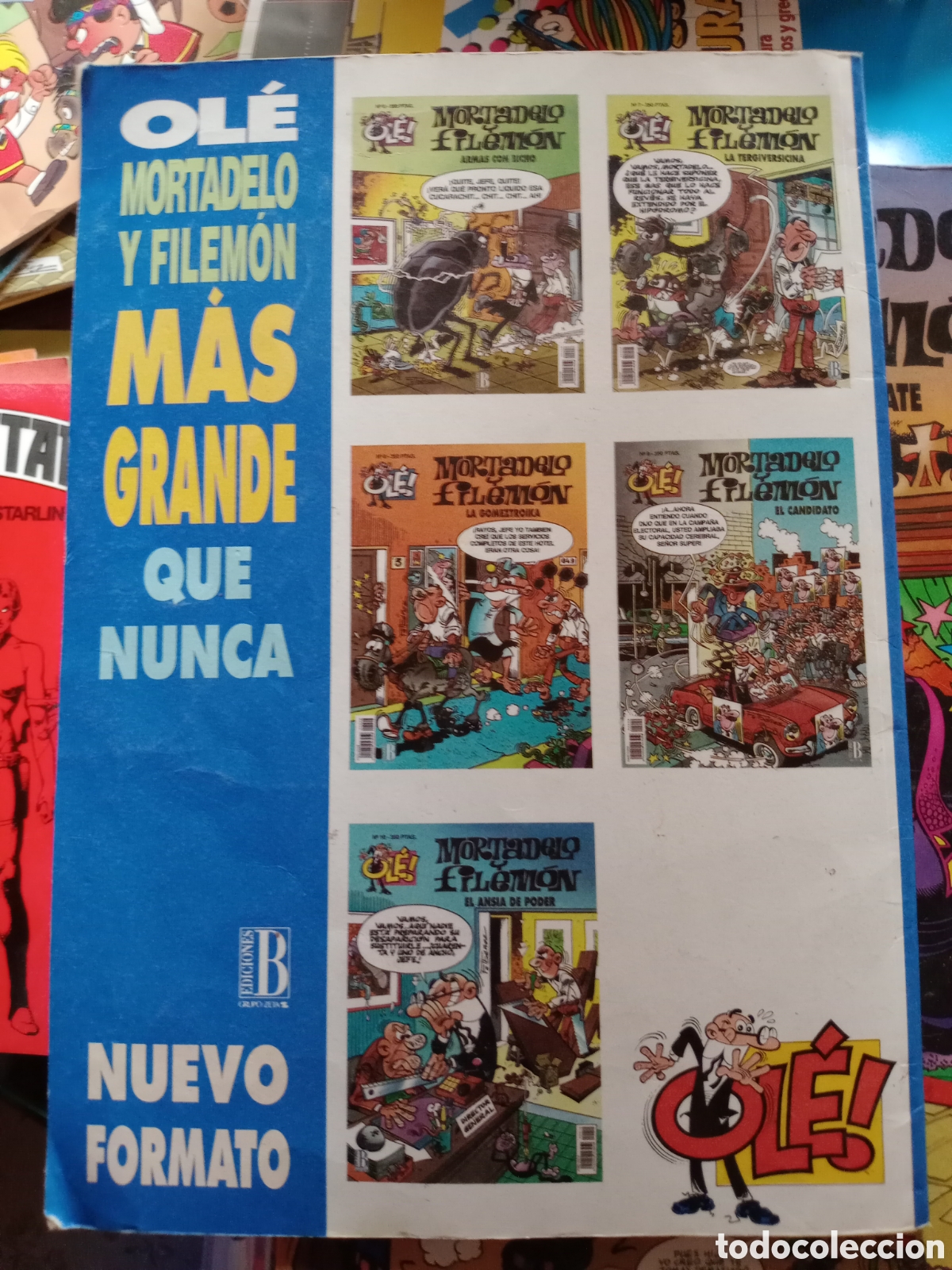 C&oacute;mics: Colecci&oacute;n Ol&eacute; Mortadelo y Filem&oacute;n 24 cj92 - Foto 2