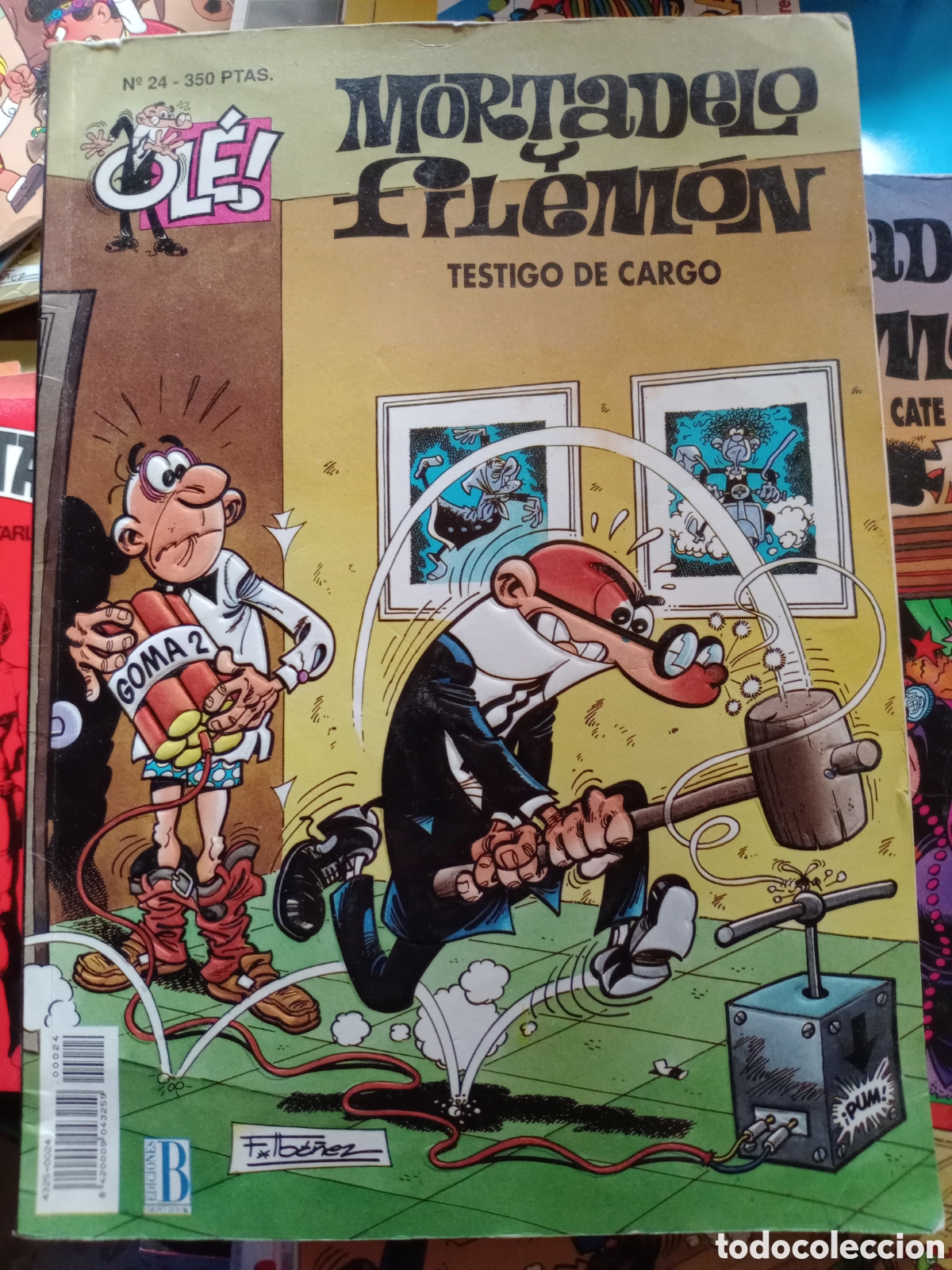 C&oacute;mics: Colecci&oacute;n Ol&eacute; Mortadelo y Filem&oacute;n 24 cj92 - Foto 1